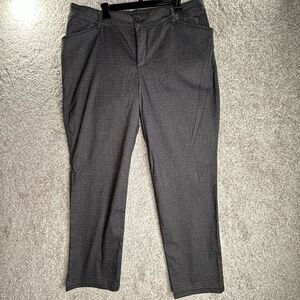 Lee Plus‎ Straight Leg Pants Women's Size 18w Medium Mid Rise